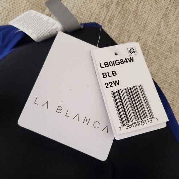 La Blanca Island Goddess Halter Tankini Top - NEW - Picture 10 of 13